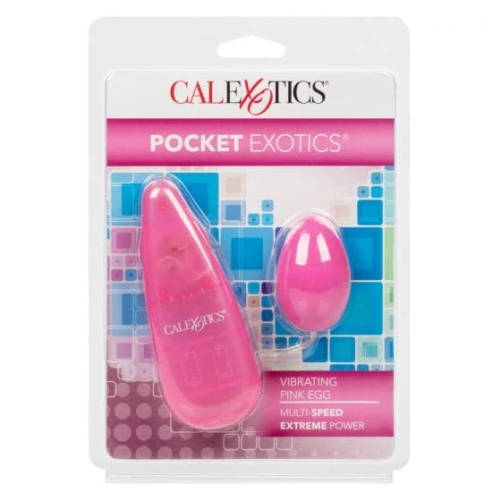 POCKET EXOTICS VIBRATING PINK PASSION EGG 1103-04-2