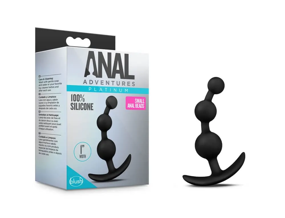 BL-10695 ANAL ADVENTURES - PLATINUM - SMALL ANAL BEADS